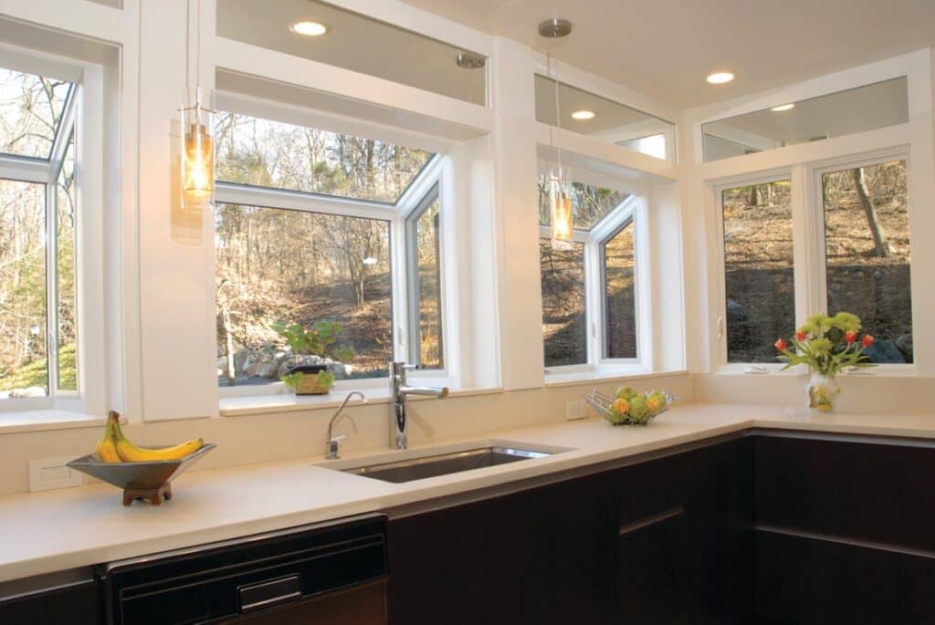 Triple garden windows from Window World